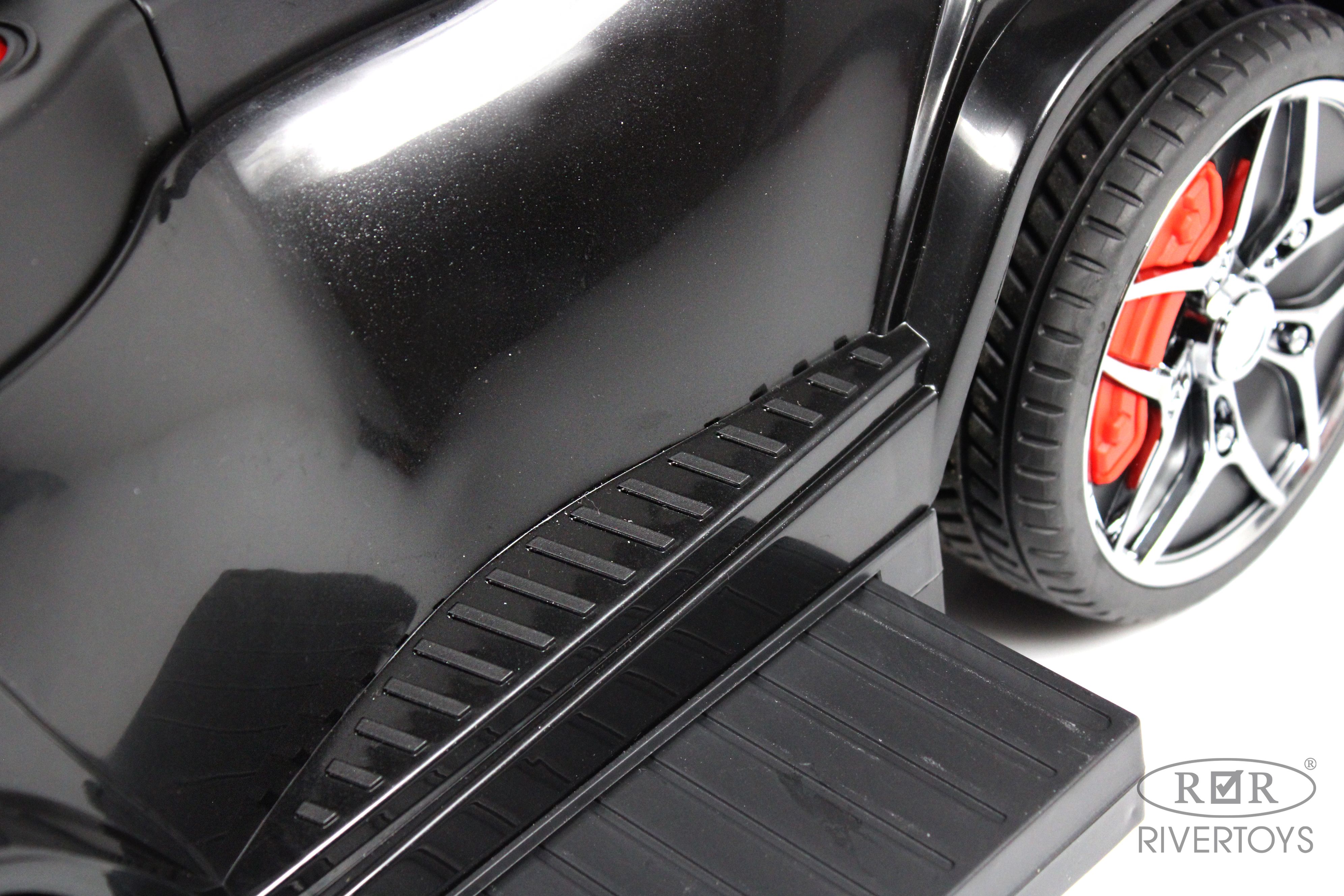 Каталка RIVERTOYS Mercedes-BenzG63 Black Diamond черный - фото 8