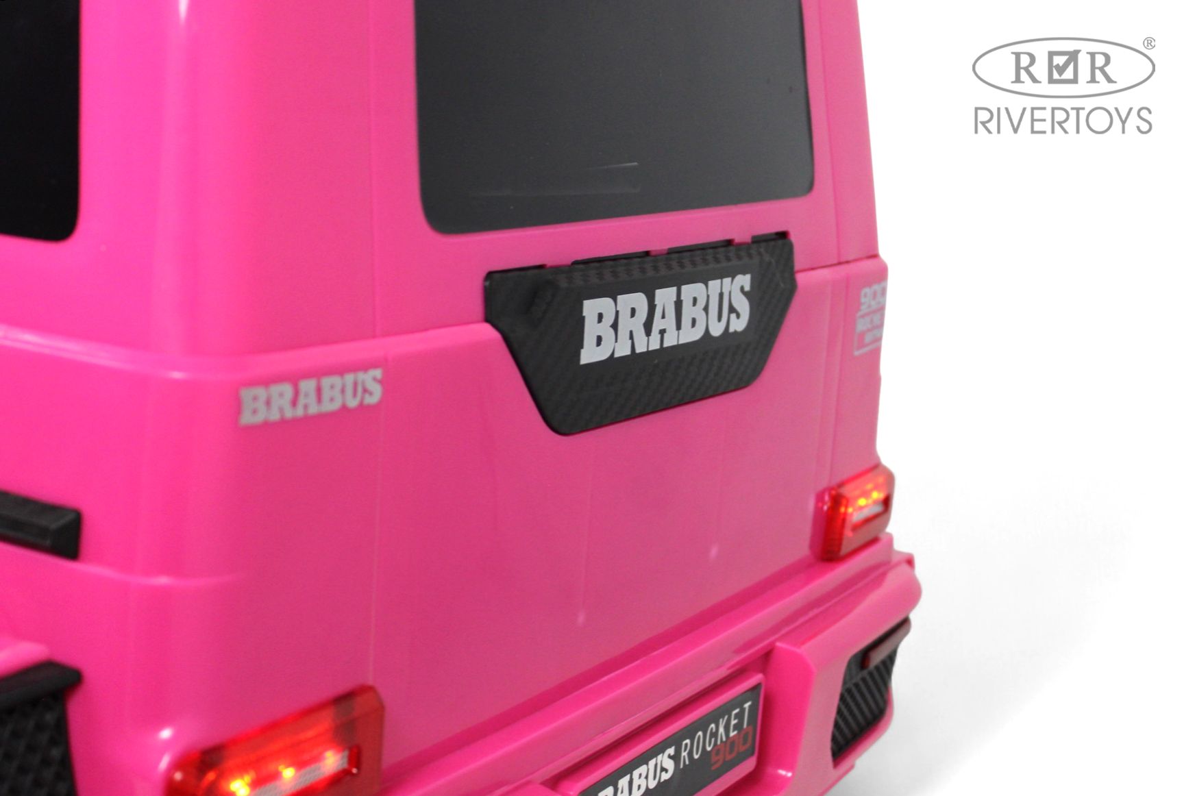 Электромобиль RIVERTOYS Mercedes Z999ZZ-PINK С пультом ДУ - фото 5