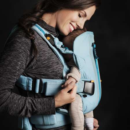 Рюкзак-кенгуру BabyBjorn ONE OUTDOORS бирюзовый