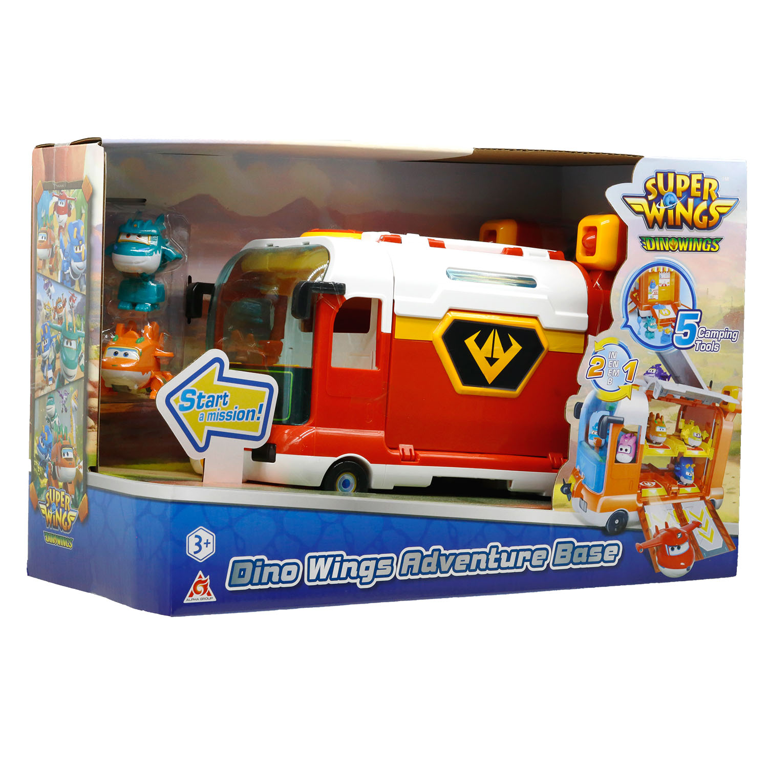 Игровой набор Super Wings Дино база - фото 8