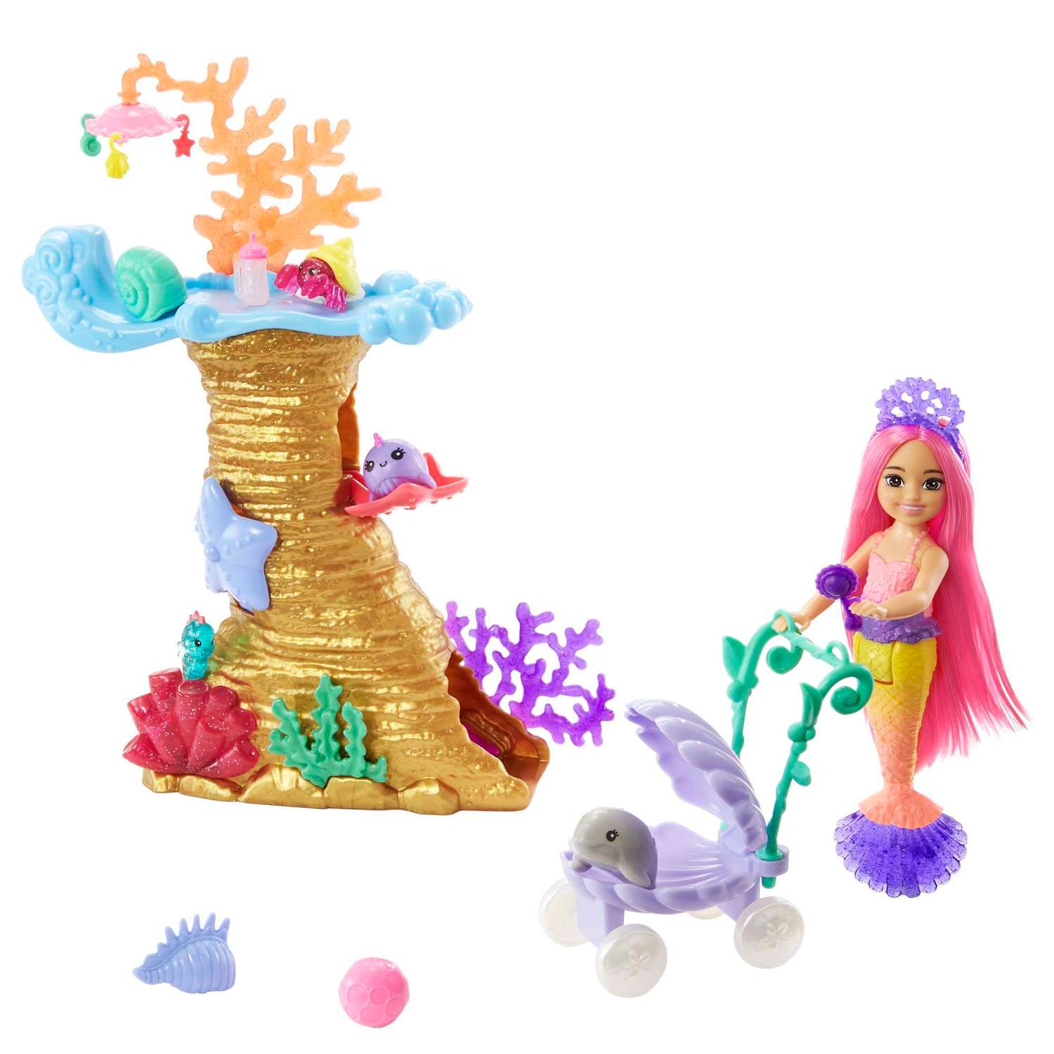 Кукла модельная Barbie HHG58 - фото 7