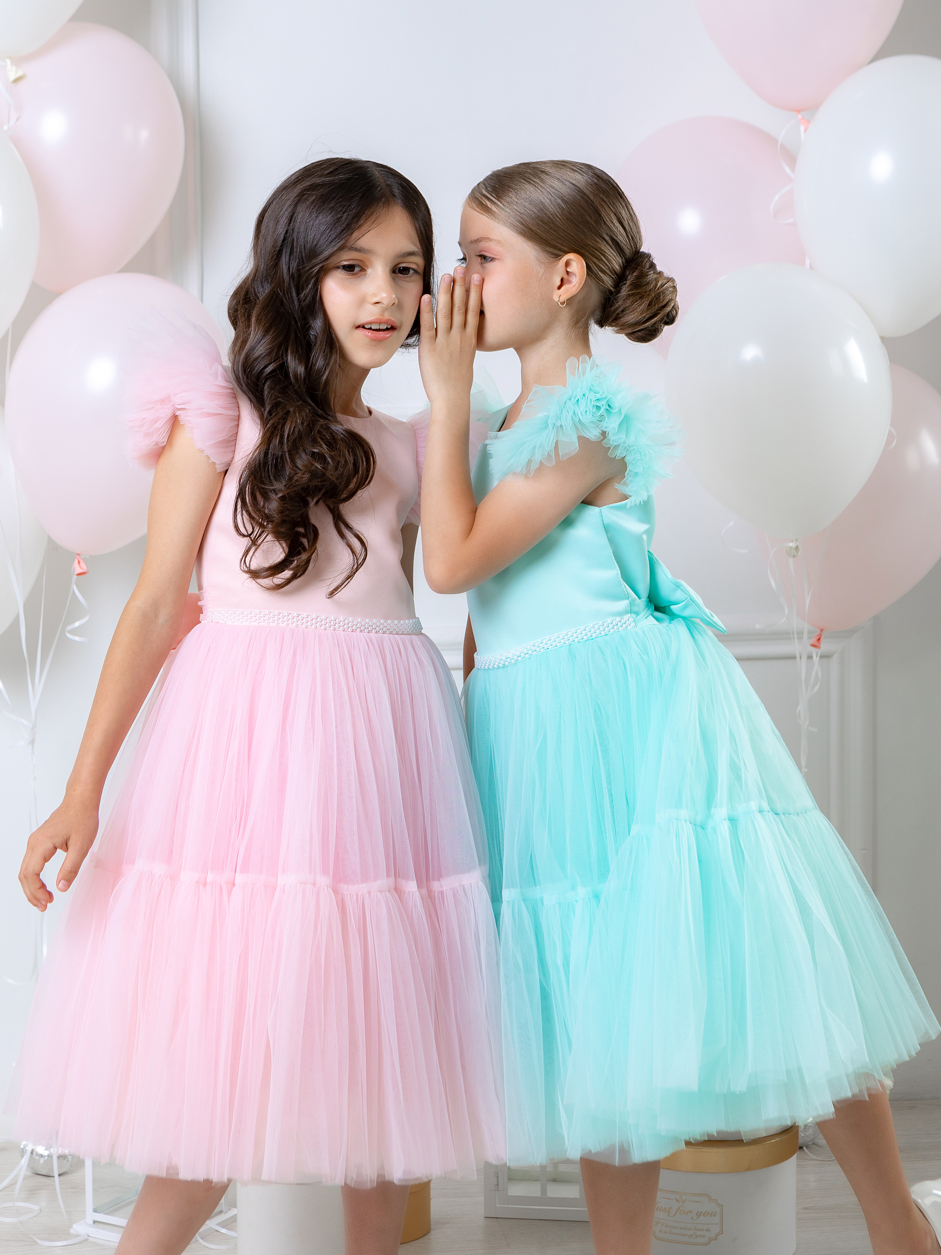 Платье LELUkids 0118.33.42/мята - фото 4