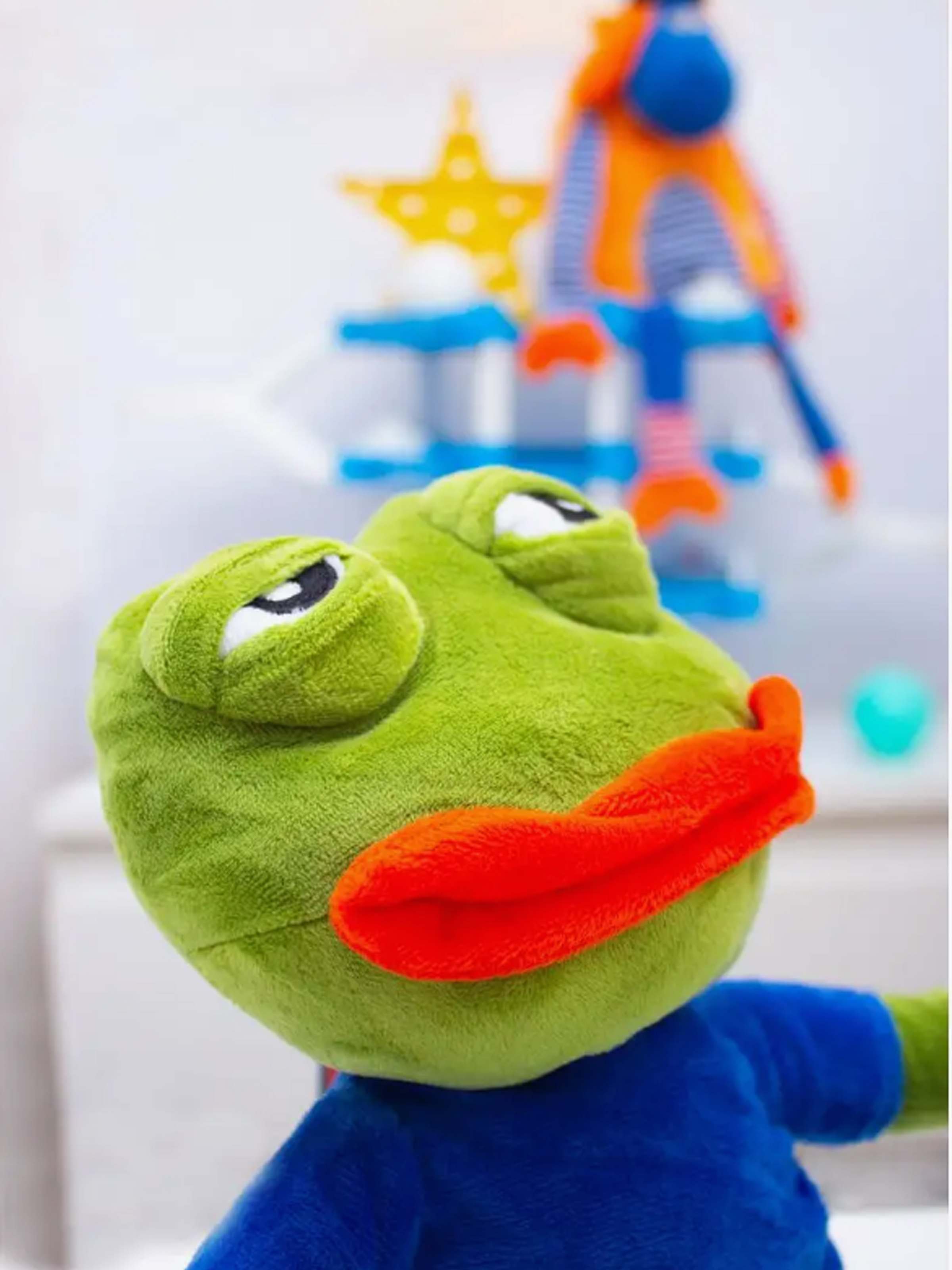 Мягкая игрушка Пепе Лягушка Plush Story зеленый - фото 2