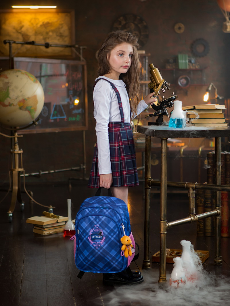 Рюкзак SkyName 17л анатомическая спинка+мишка - фото 4