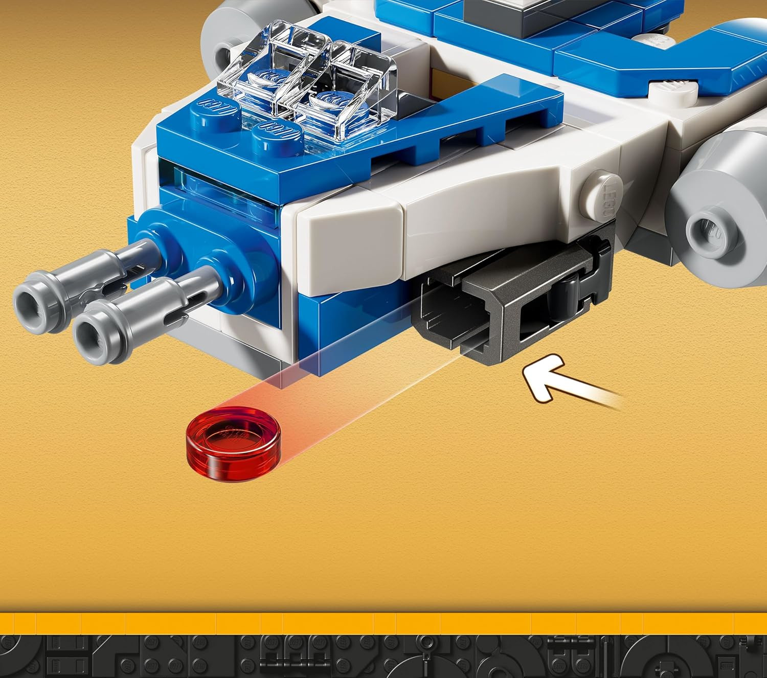 Конструктор LEGO Star Wars Y-Wing Капитан Рекс блочный - фото 6