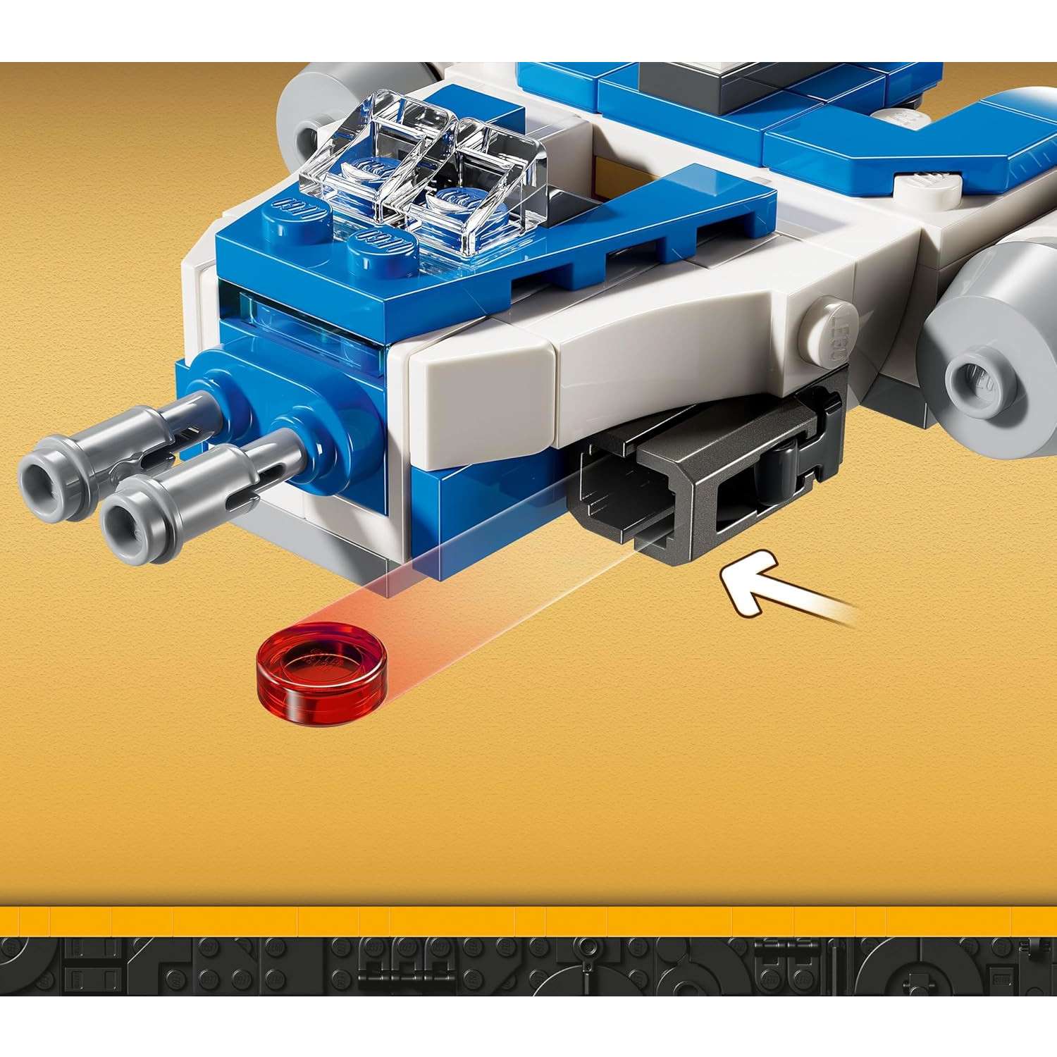 Конструктор LEGO Star Wars Y-Wing Капитан Рекс 99 дет. - фото 6