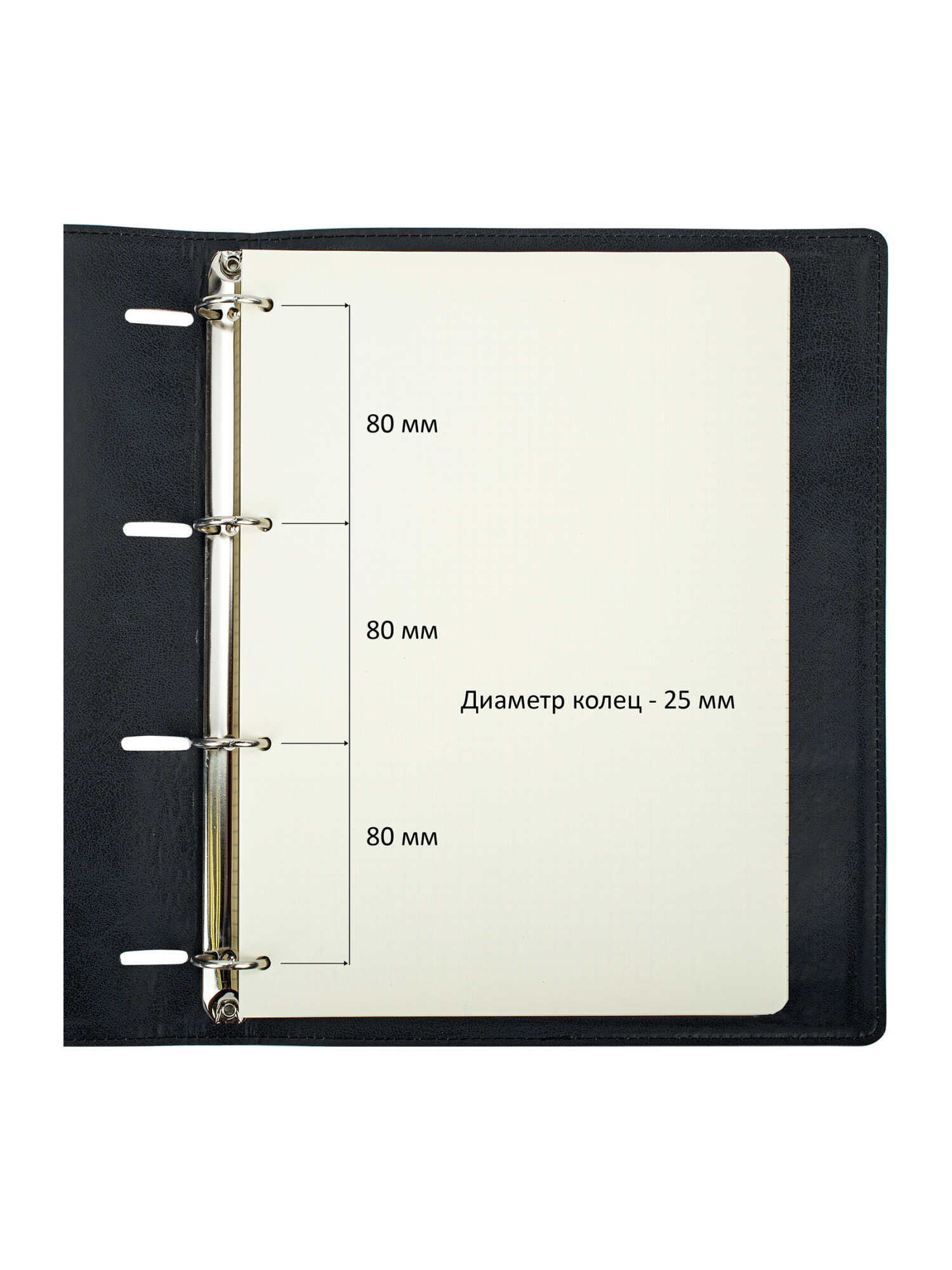 Тетрадь со сменным блоком Brauberg клетка 120 лист. - фото 5