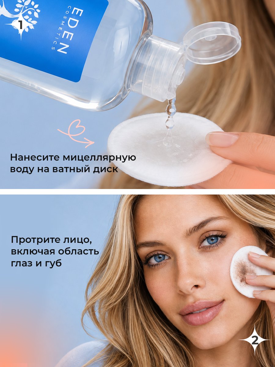 Мицеллярная вода EDEN 250 мл - фото 7