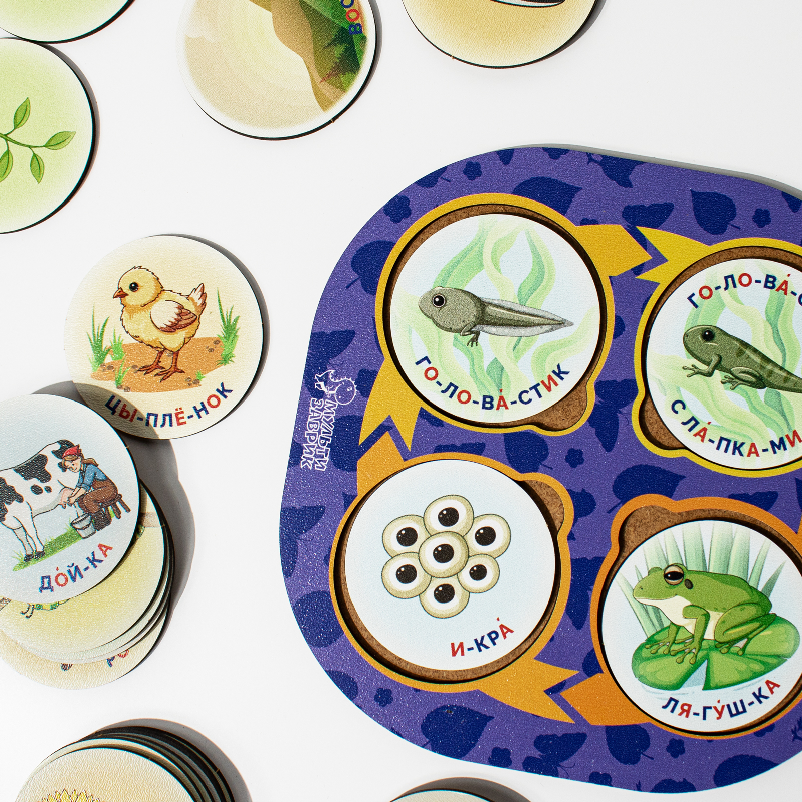 Конструктор МУЛЬТИЗАВРИК деревянный - фото 11