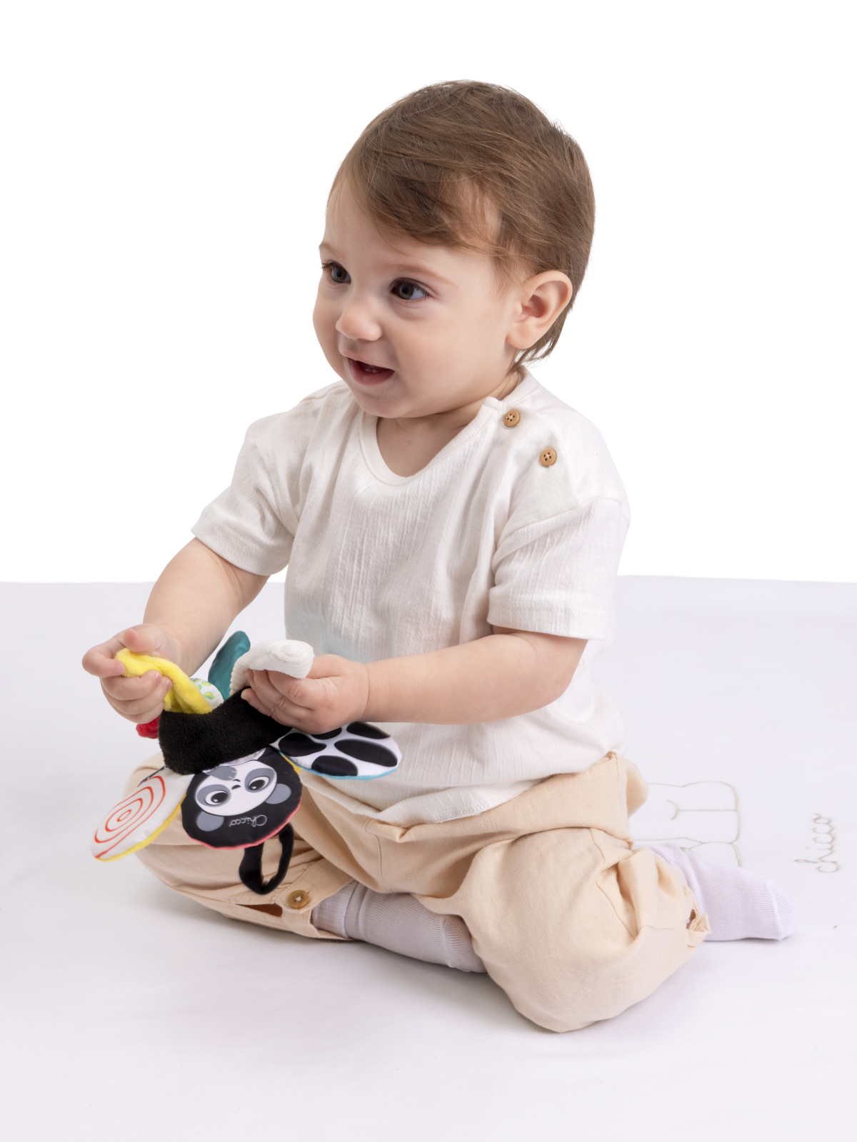 Игрушка Chicco подвеска Чёрно-белые игрушки - фото 3