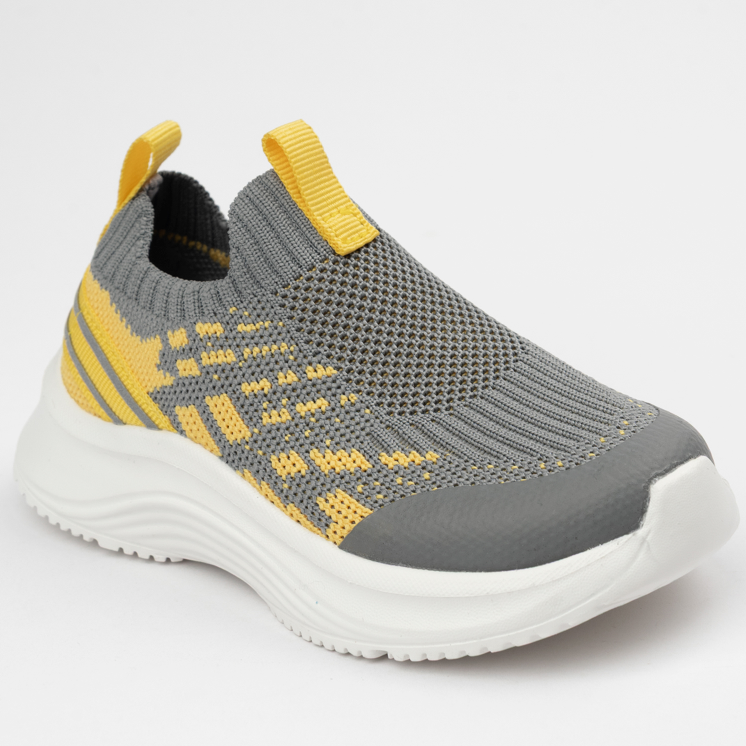 Кроссовки TikkaGo 8S02_59667_grey-yellow - фото 5
