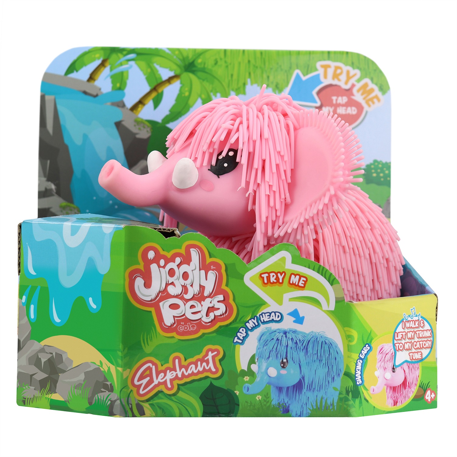 Игрушка мягкая Jiggly Pets 14 см - фото 6