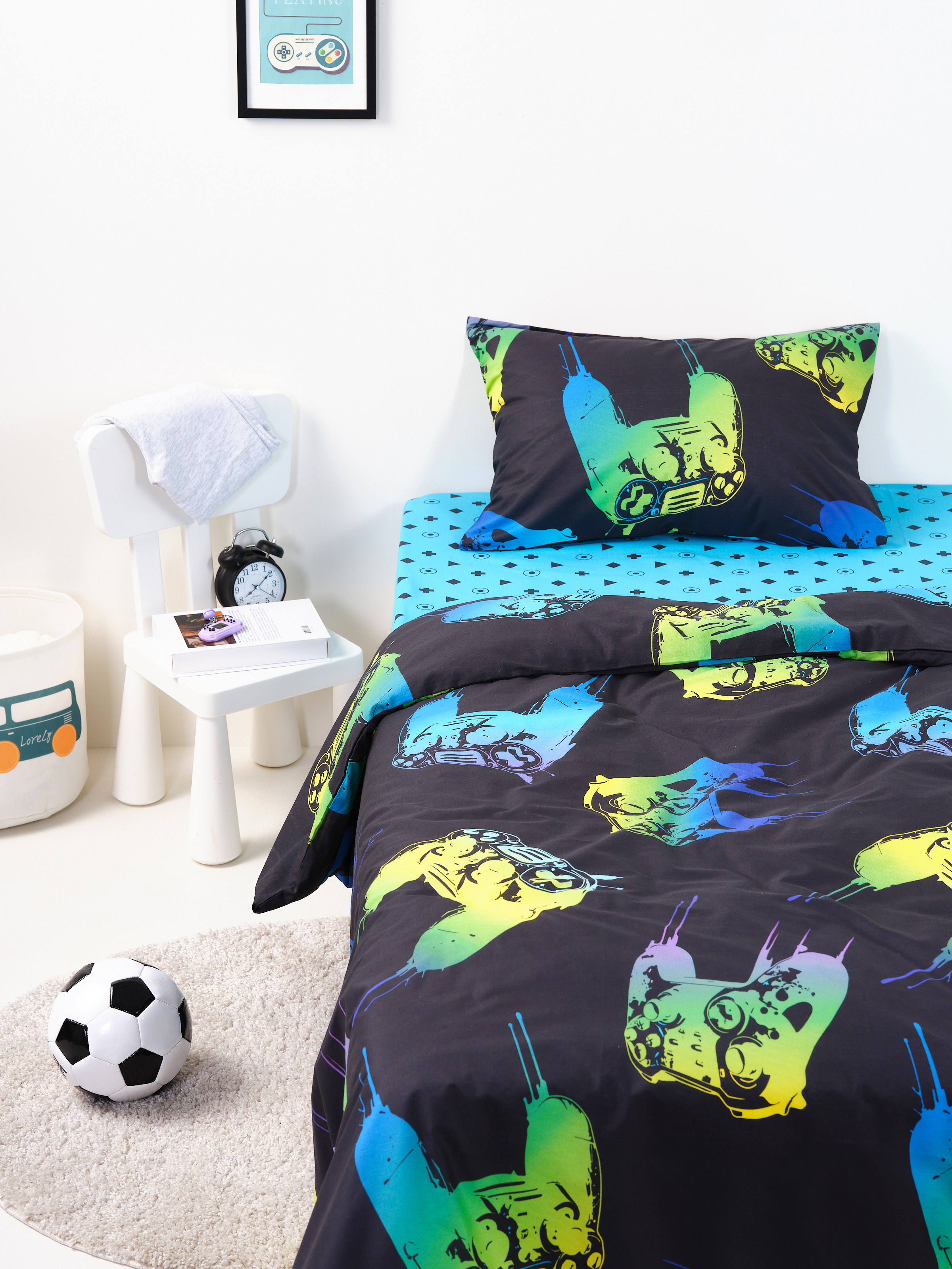 Комплект постельного белья Wake Me Wake Консоль полутораспальный 3 предм. - фото 1