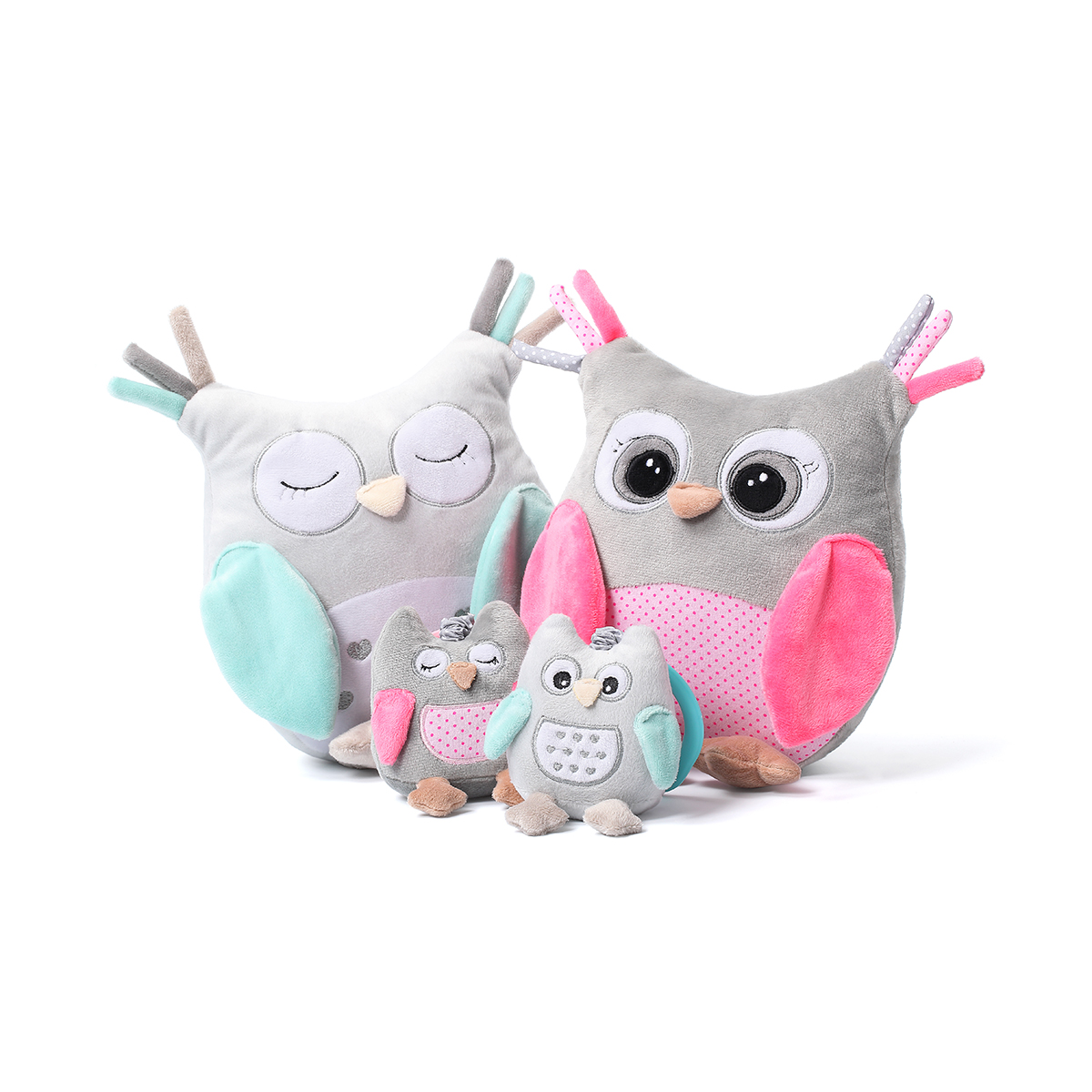 Игрушка мягкая Babyono сова Сова Sofia 33 см в ассортименте - фото 12