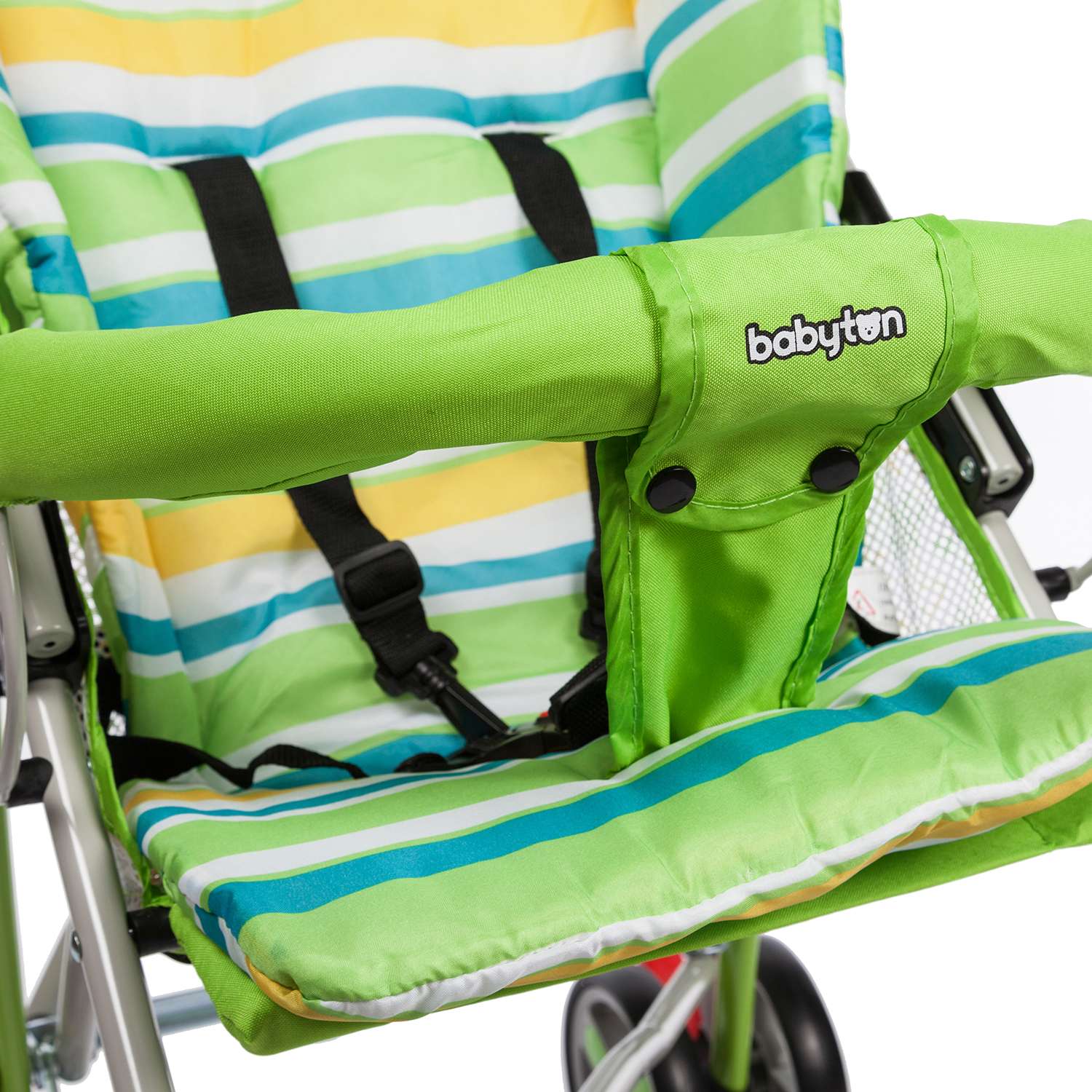 Коляска прогулочная Babyton Light Green зеленый - фото 12