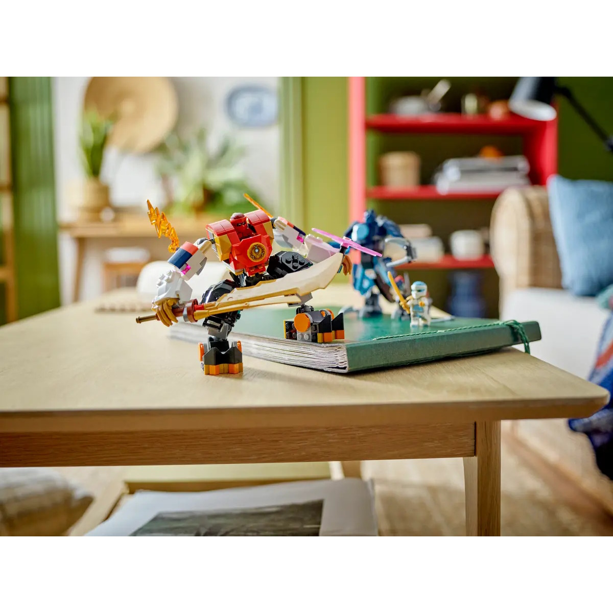 Конструктор LEGO NINJAGO Элементальный огненный меч Кая 322 дет. - фото 8