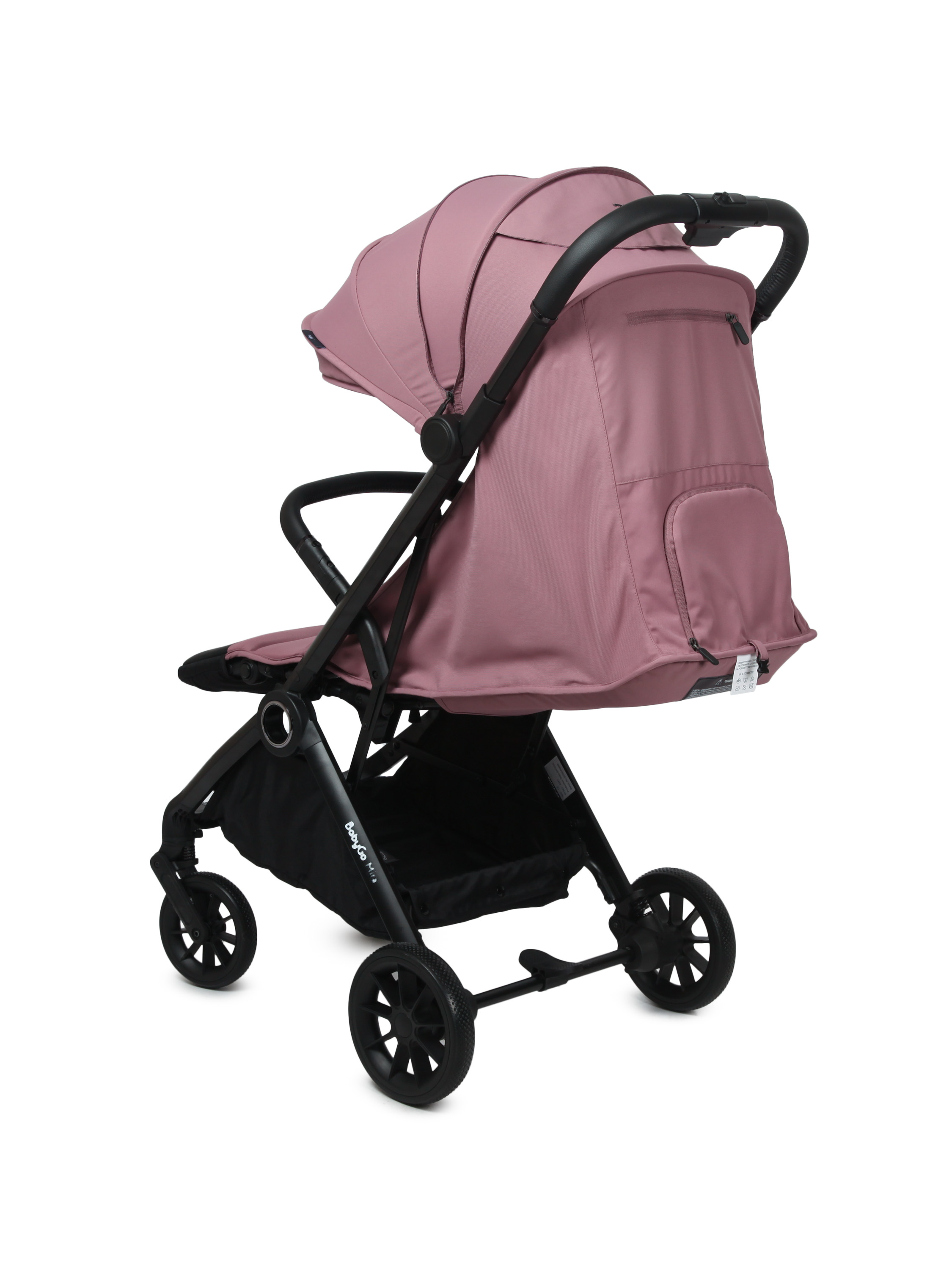Коляска прогулочная BabyGo Mira Pink L5 - фото 7