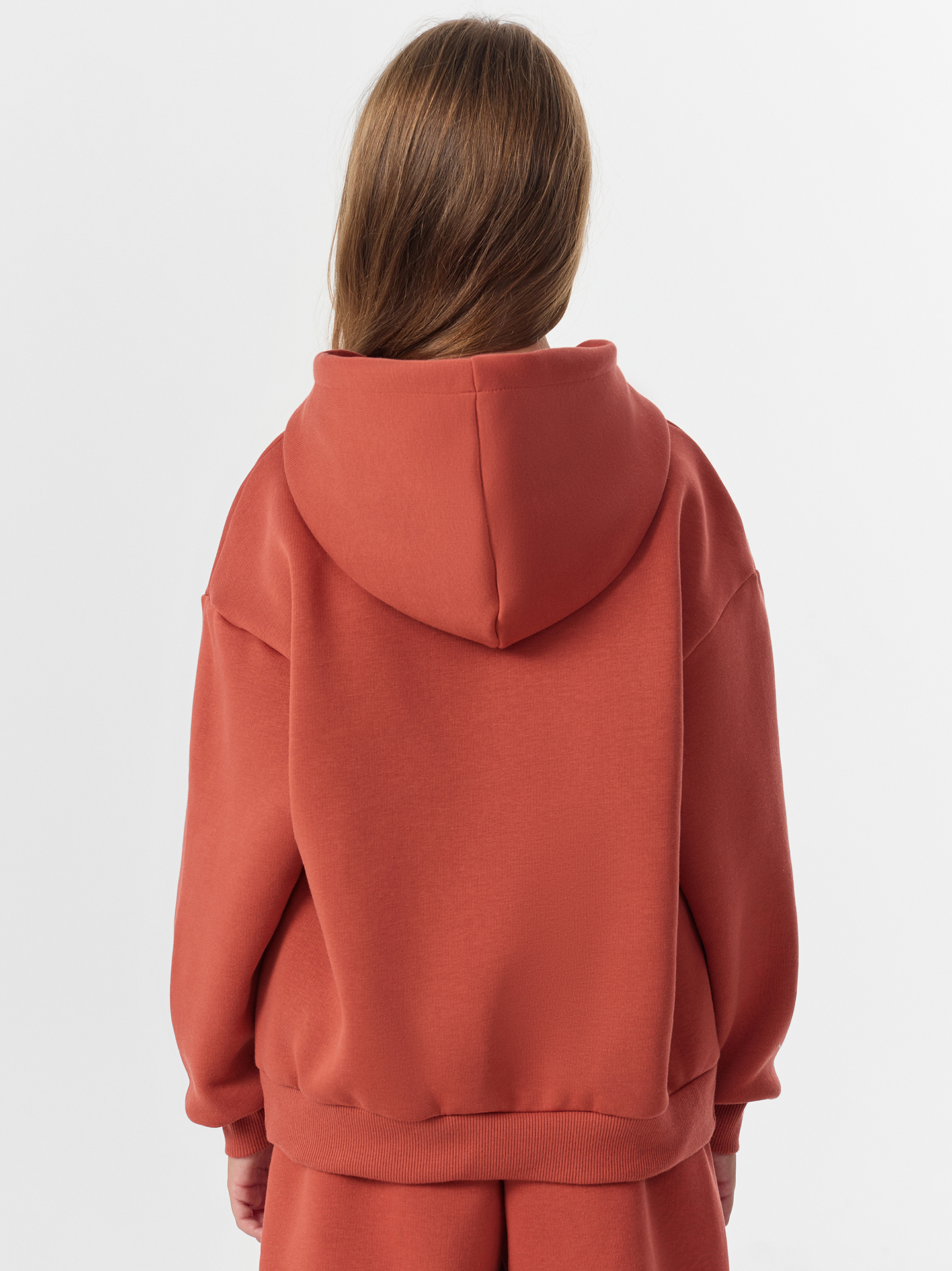 Худи Mark Formelle (Марк Формэль) 127921/терракотовый +печать - фото 2