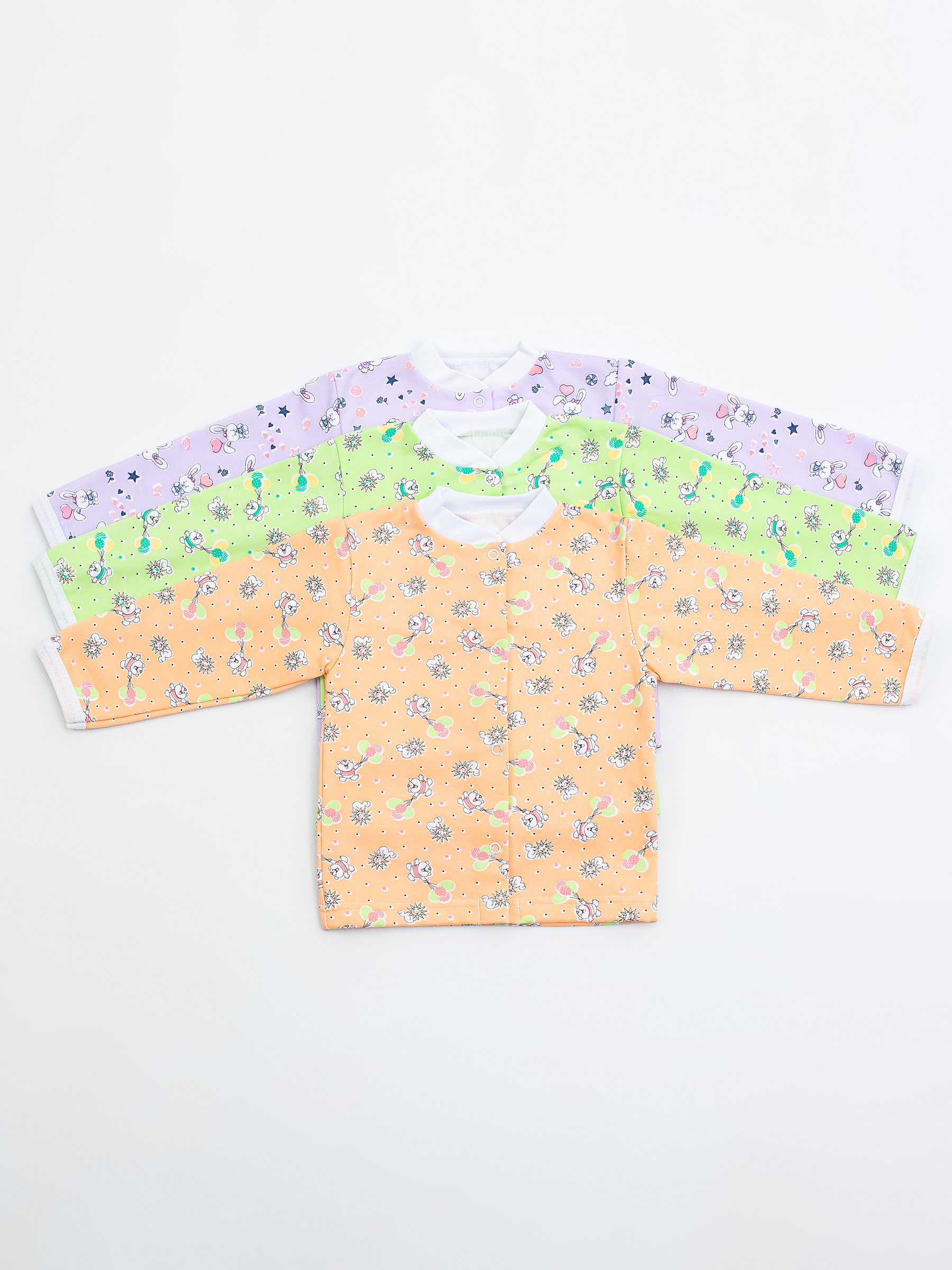 Кофточка 3 шт IVANOVO KIDS КЯК-002девочка - фото 2