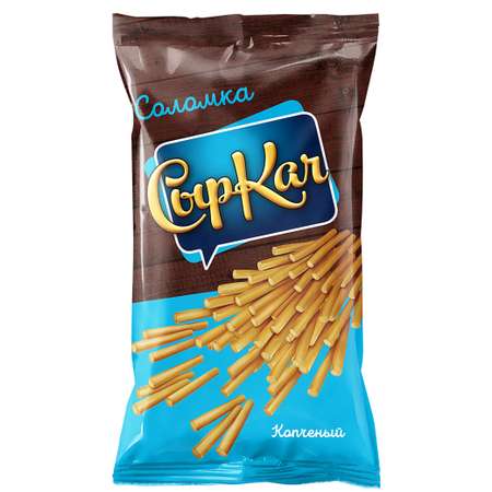 Сыр копченый СырКач Соломка 60г