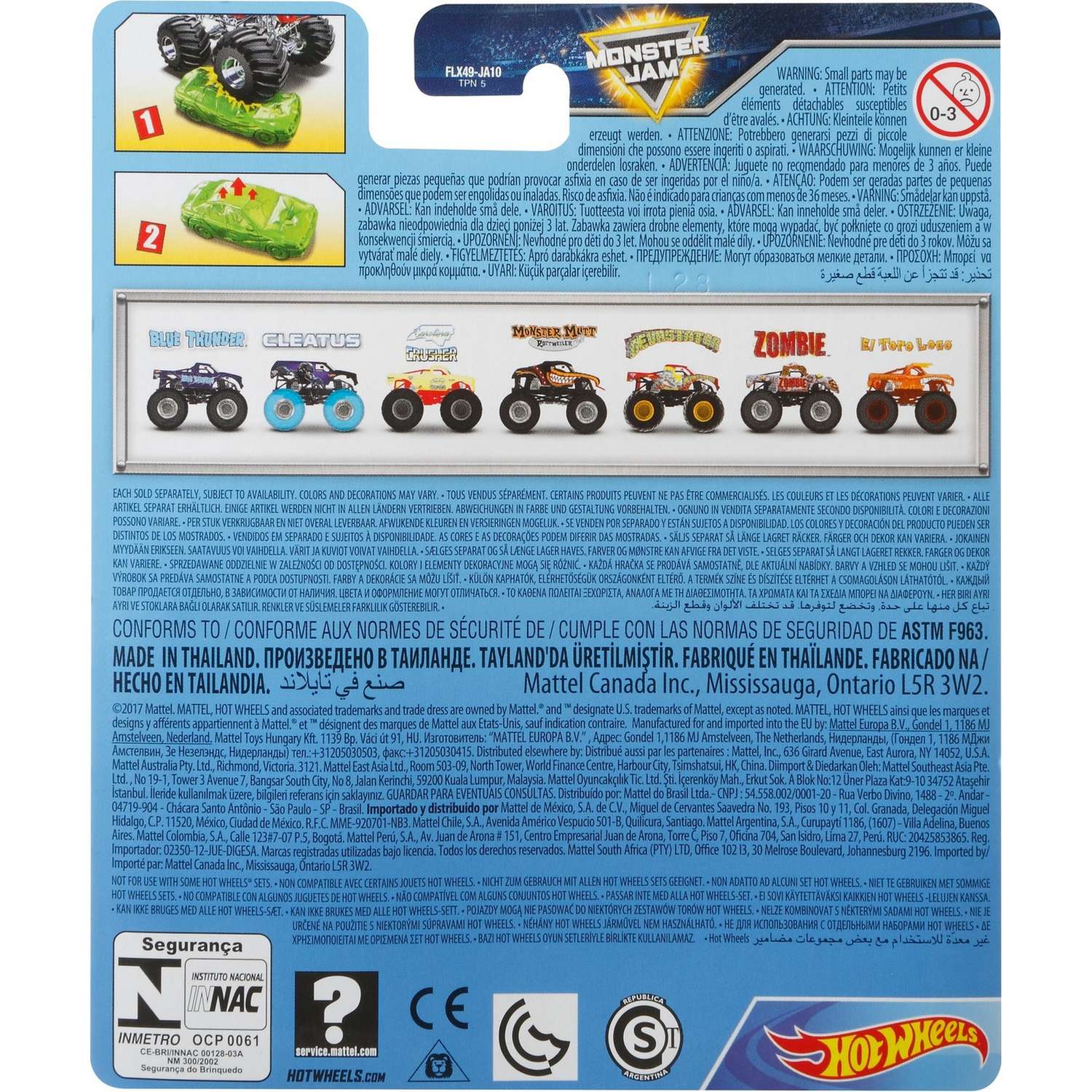 Автомобиль Hot Wheels 1:64 21572 - фото 3