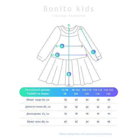 Платье BONITO KIDS
