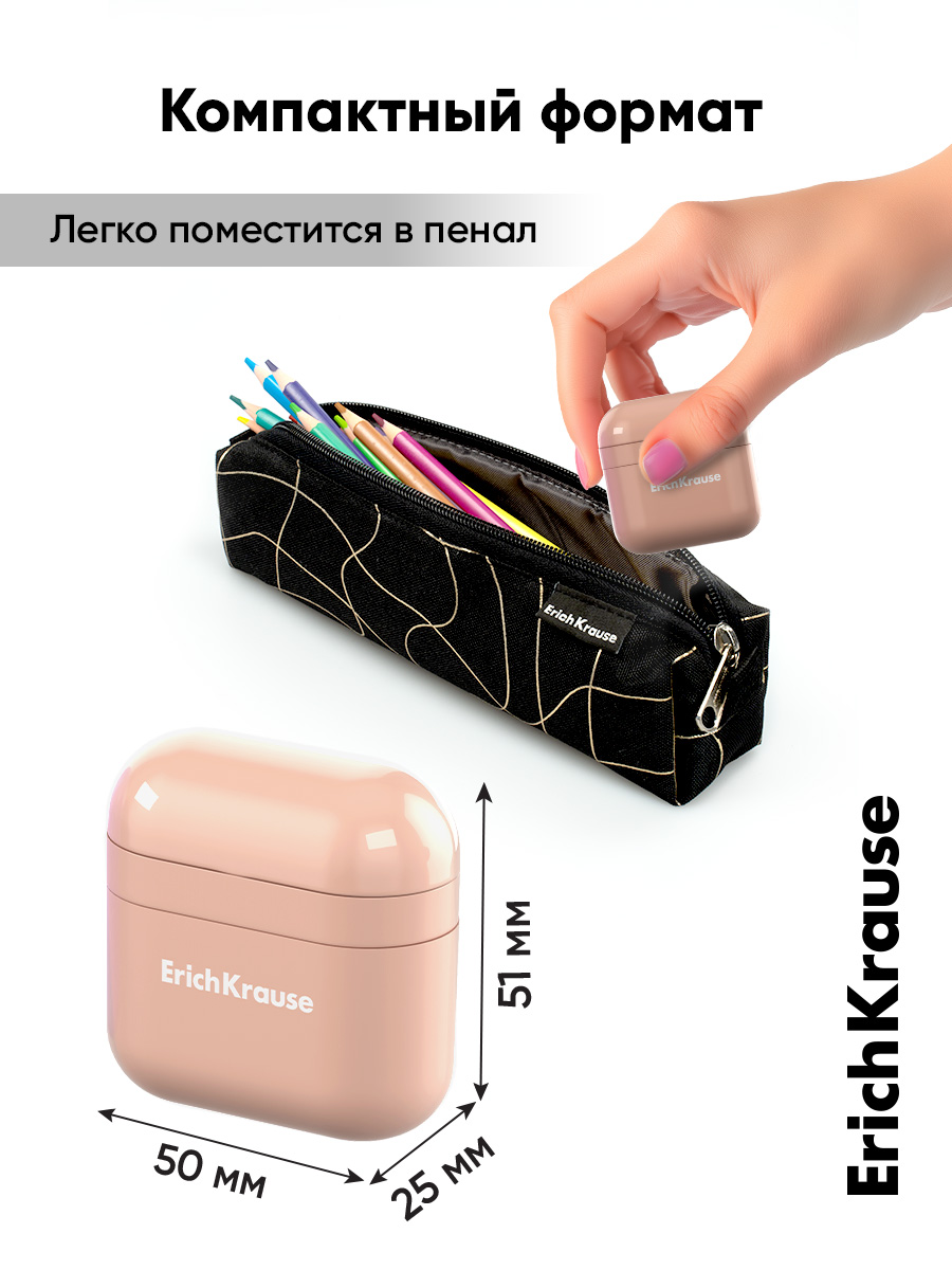 Точилка ErichKrause Кейс Дуо Манга 1 шт. - фото 3