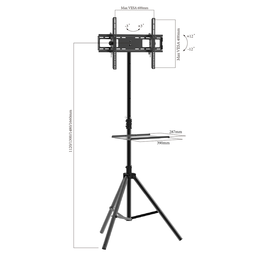 Кронштейн ARM MEDIA Tr-Stand-2 - фото 3