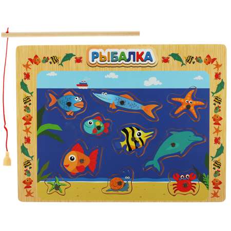Игрушка Буратино рыбалка