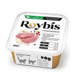Корм полнорационный для кошек Roybis для чувствительного пищеварения паштет с индейкой консервированный 100г