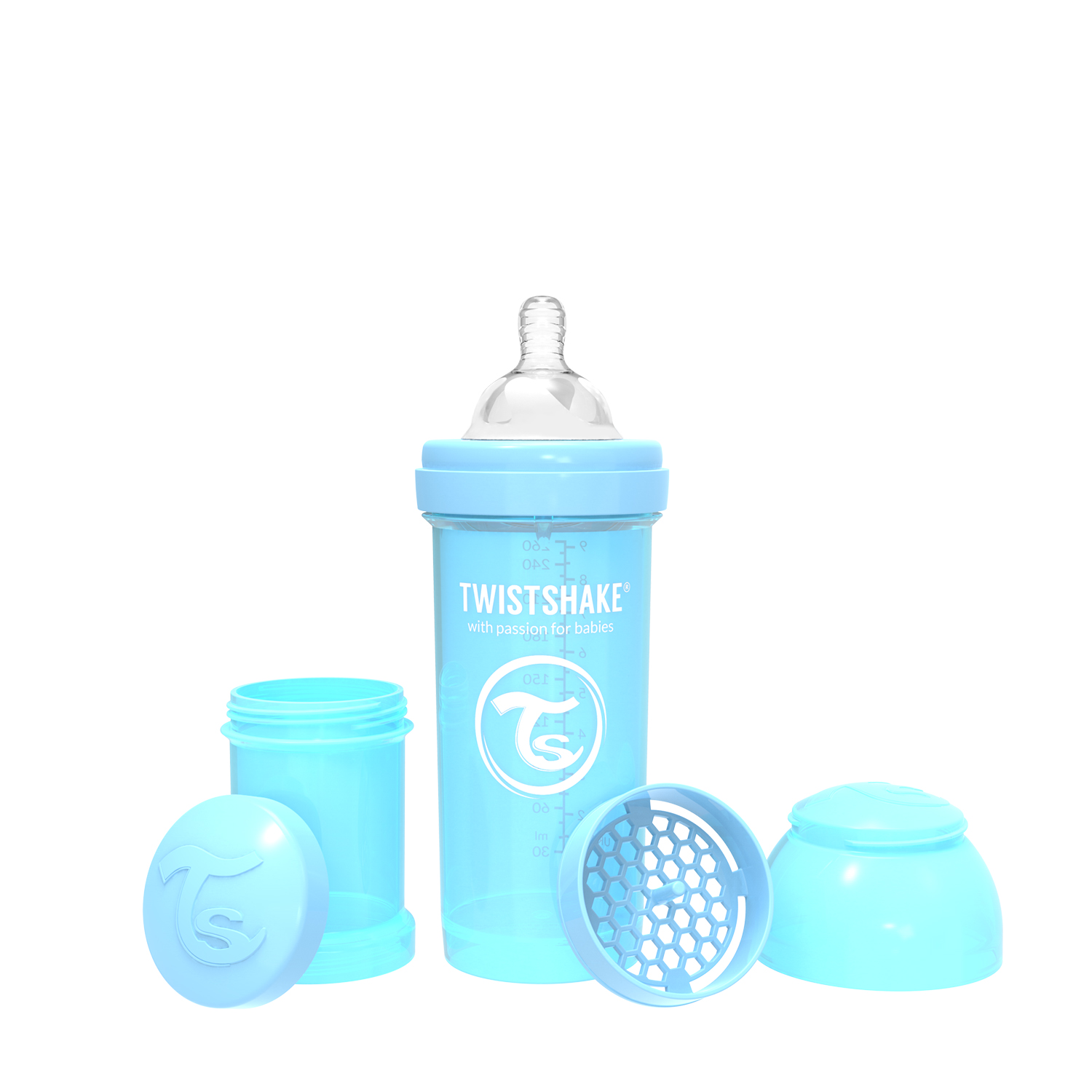 Бутылочка Twistshake Anti-Colic 260 мл 1 шт. - фото 9