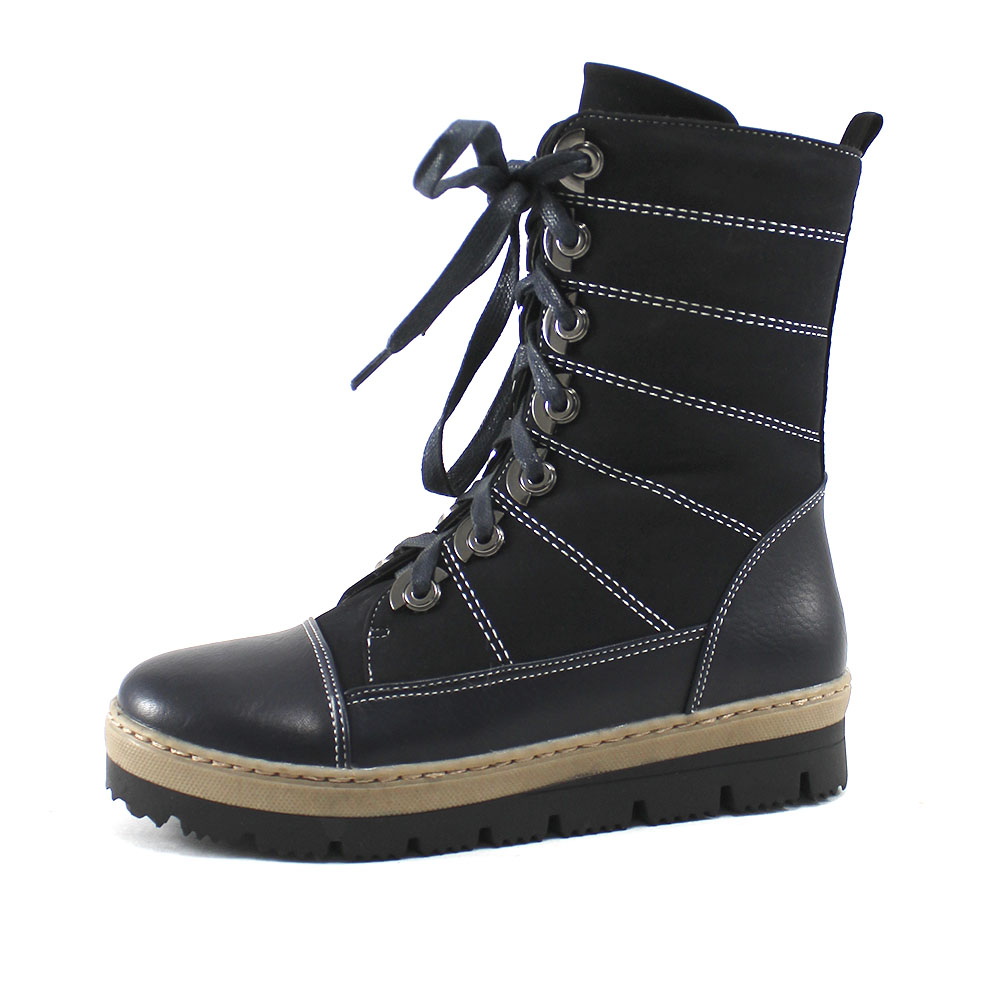 Ботинки Europen 968532/08-03-СВ EUROPEN Ботинки для девочки,темно-синий - фото 1