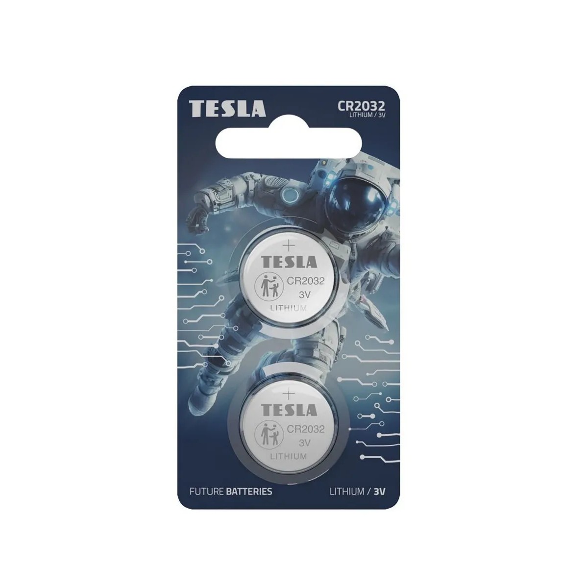 Батарейка TESLA CR2032 220 - фото 1