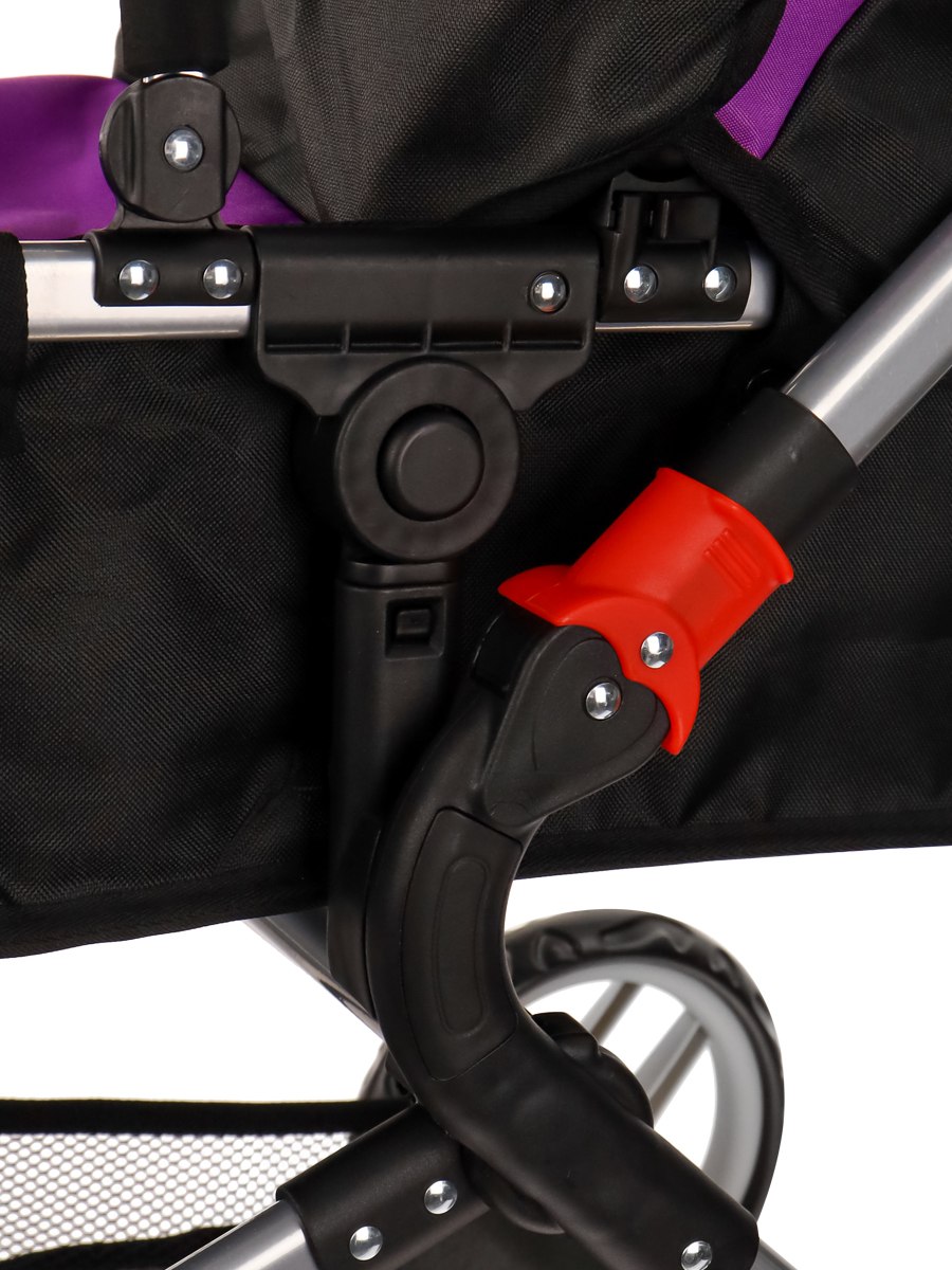 Коляска 3 в 1, коляска-трансформер для кукол MELOBO 9633A - фото 13