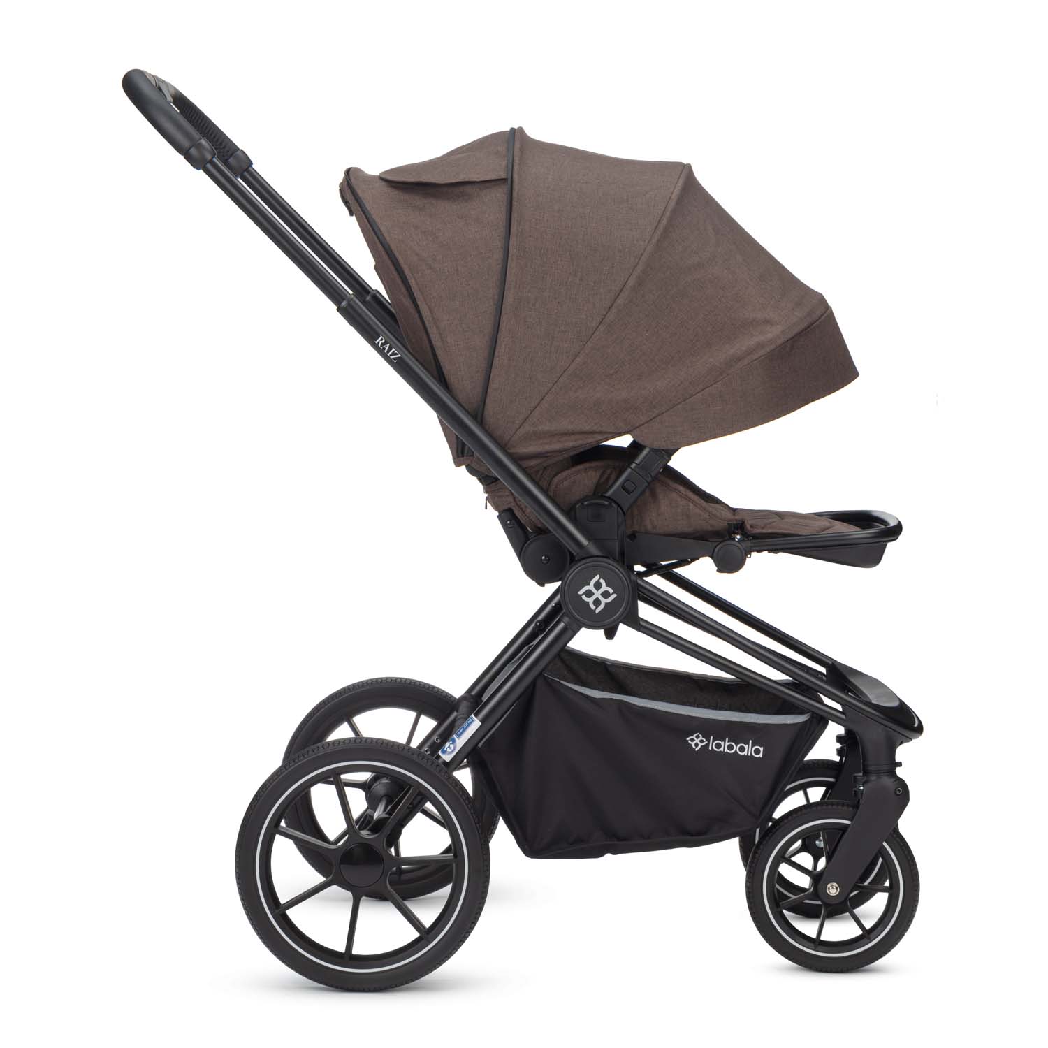 Коляска 2в1 Labala Raiz Choco brown - фото 17
