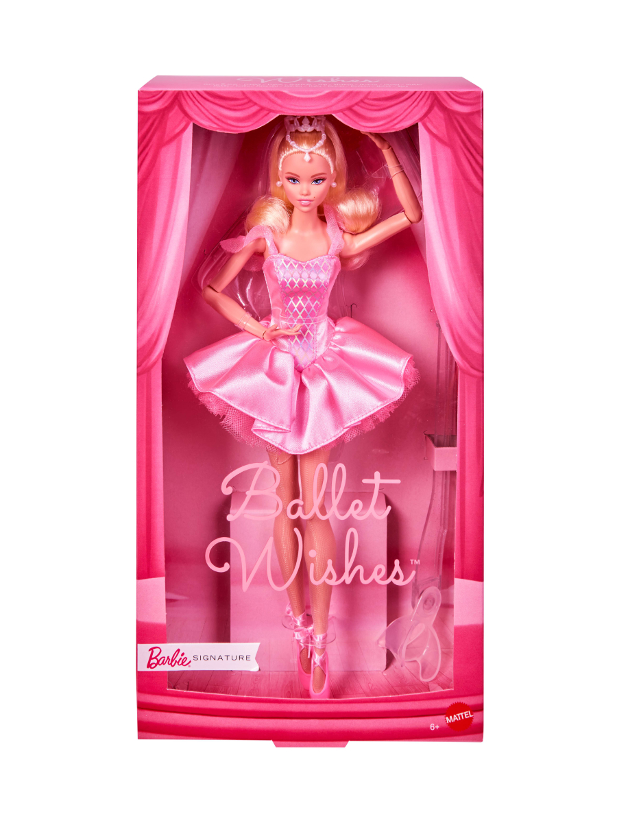 Кукла модельная Barbie Signature Шарнирная балерина высота 30 см JBJ09 - фото 3