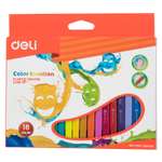 Восковые мелки Deli 18 шт.