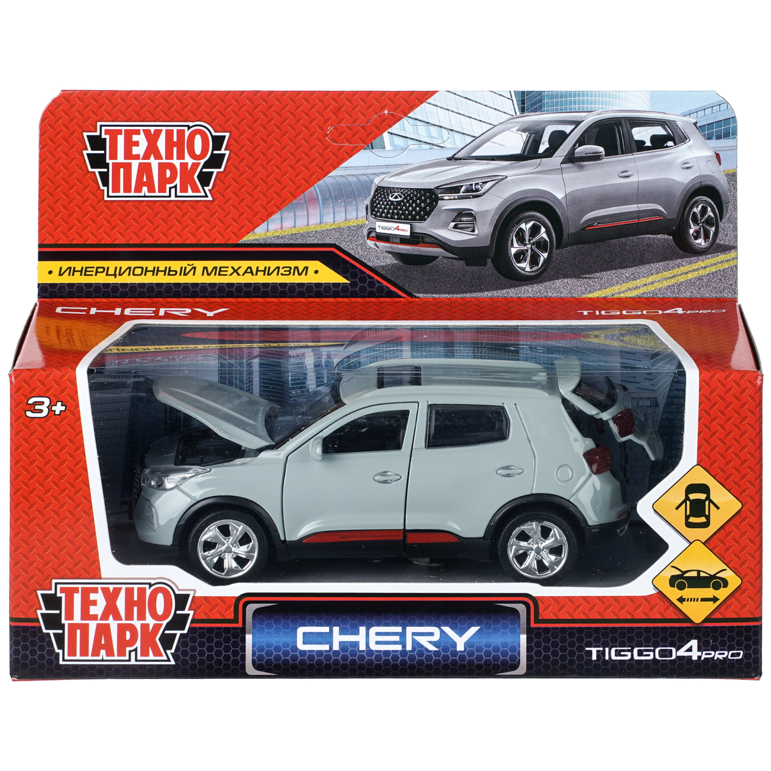 Автомобиль Технопарк Chery tiggo 4 415039 - фото 8
