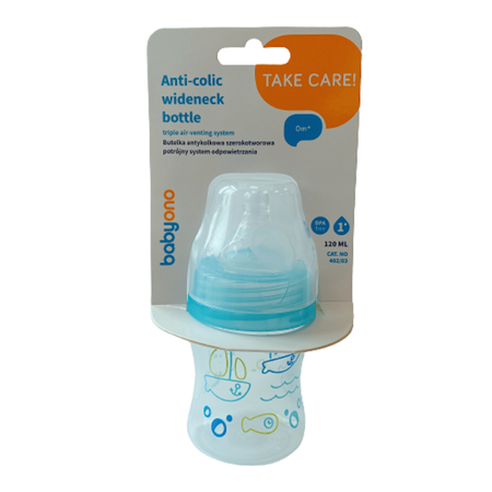 Бутылочка Babyono 120 мл 1 шт.