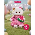 Мягкая игрушка BUDI BASA Ли-Ли беби в клетчатом костюме
