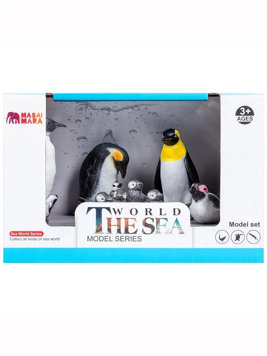 Игровой набор Masai Mara Семья пингвинов - фото 9