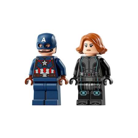 Конструктор LEGO Marvel Super Heroes Black Widow Captain America блочный
