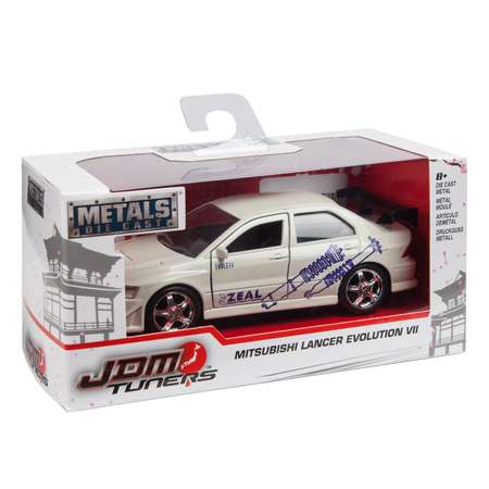 Автомобиль Jada Lancer Evo 7 1:32 белый