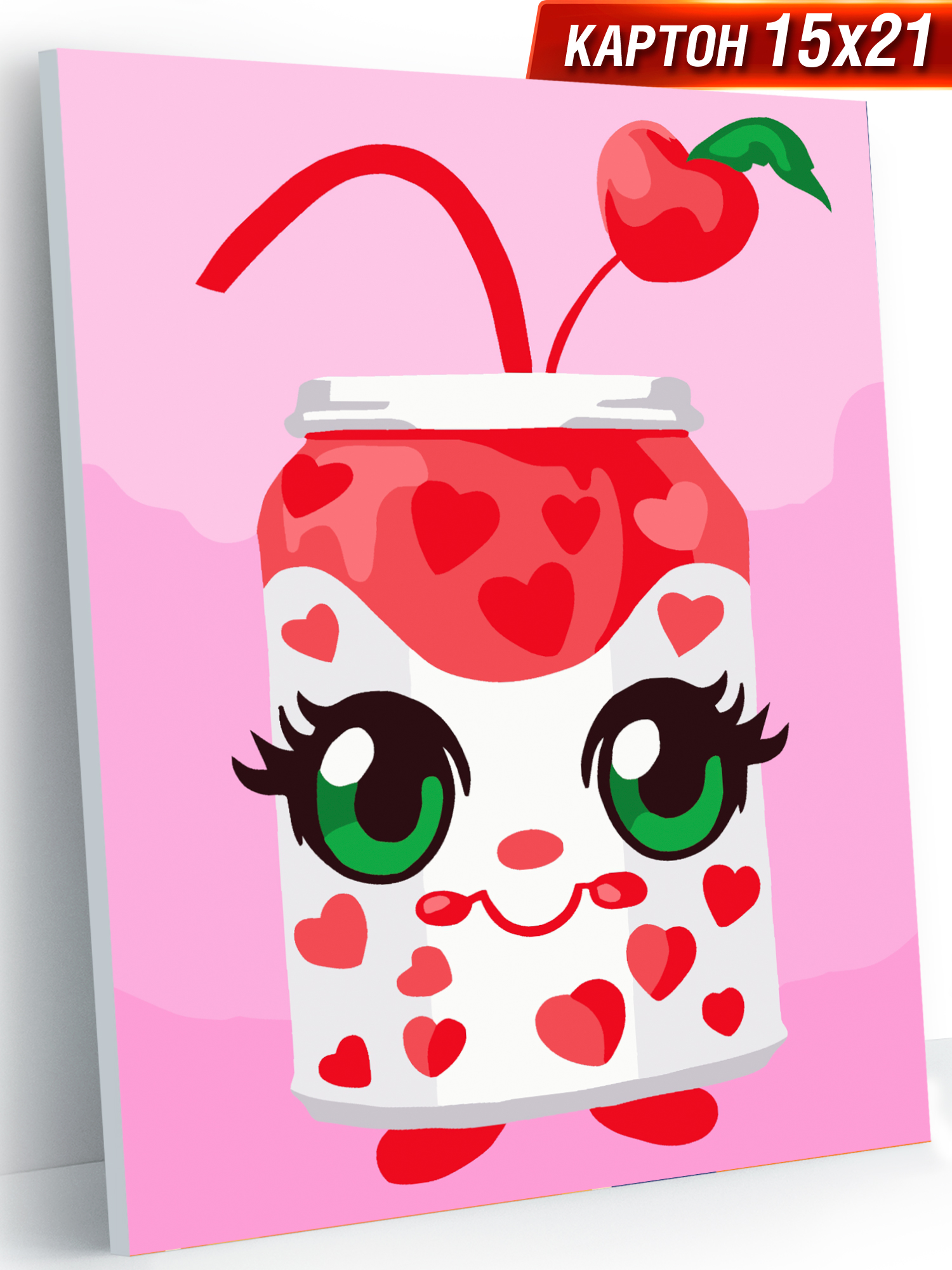 Картина по номерам Hobby Paint Газировка в ассортименте - фото 1