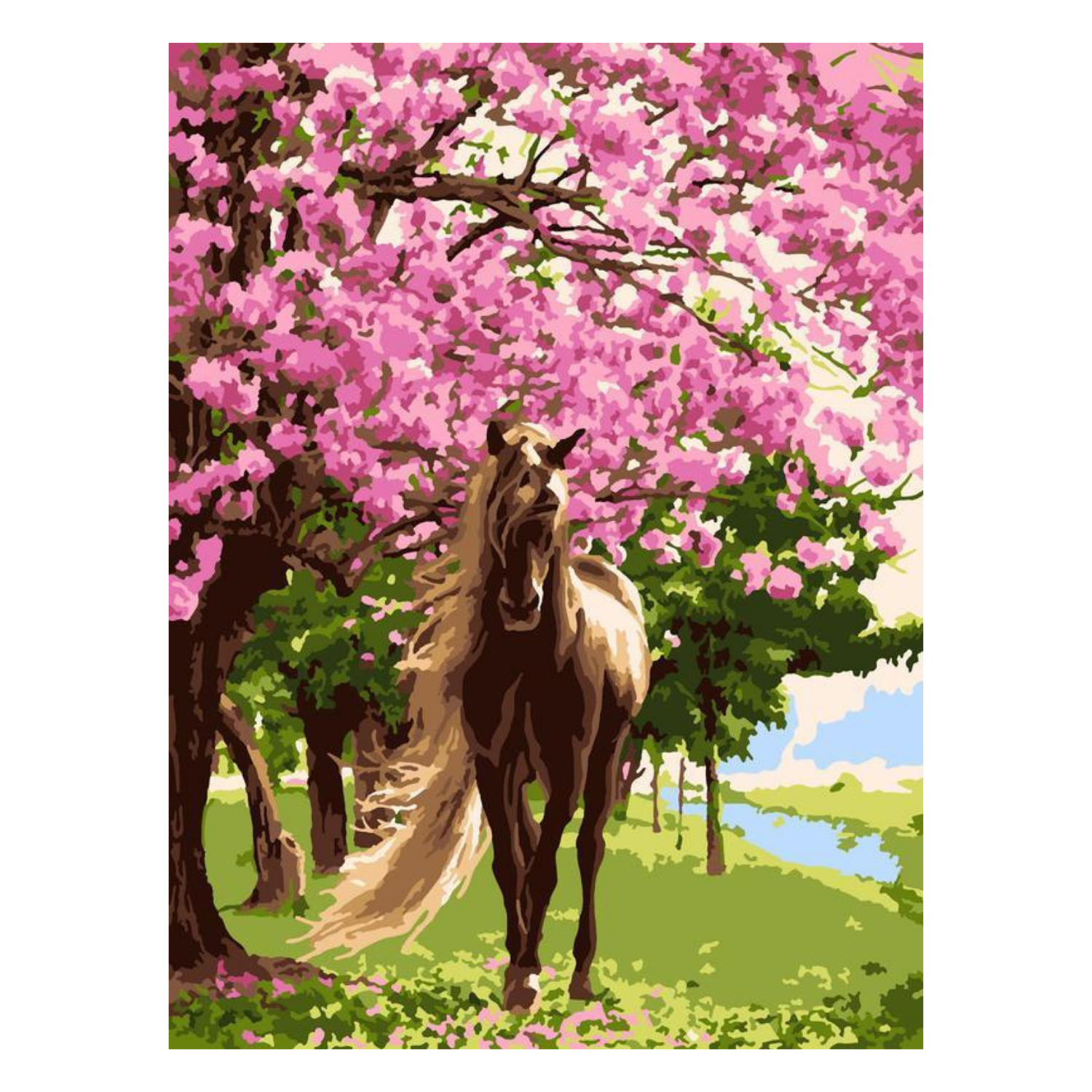 Картина по номерам LORI(колорит) Прогулка - фото 2