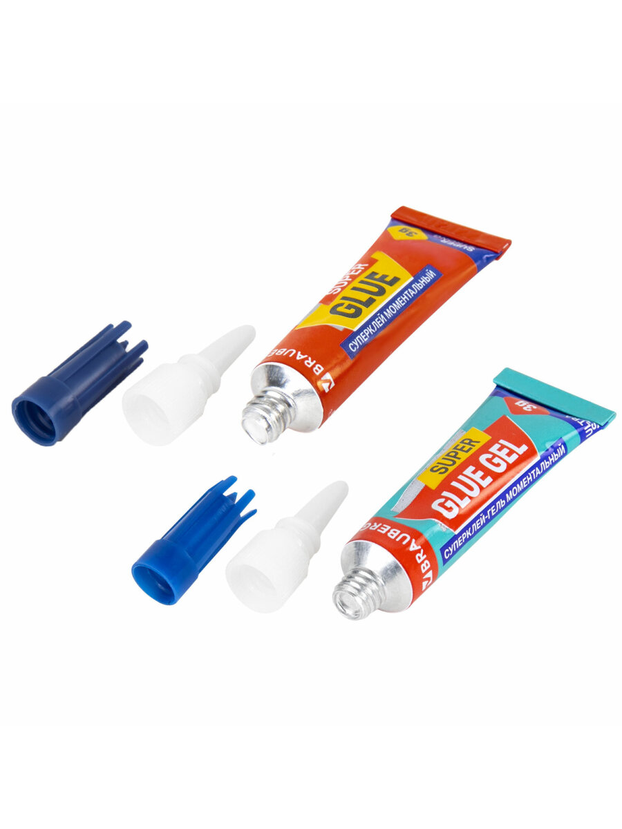 Клей Brauberg гель 3 штуки + супер клей 3 штуки - фото 12