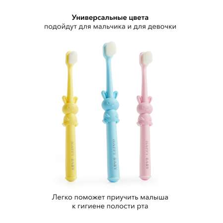 Зубная щетка классическая Happy Baby