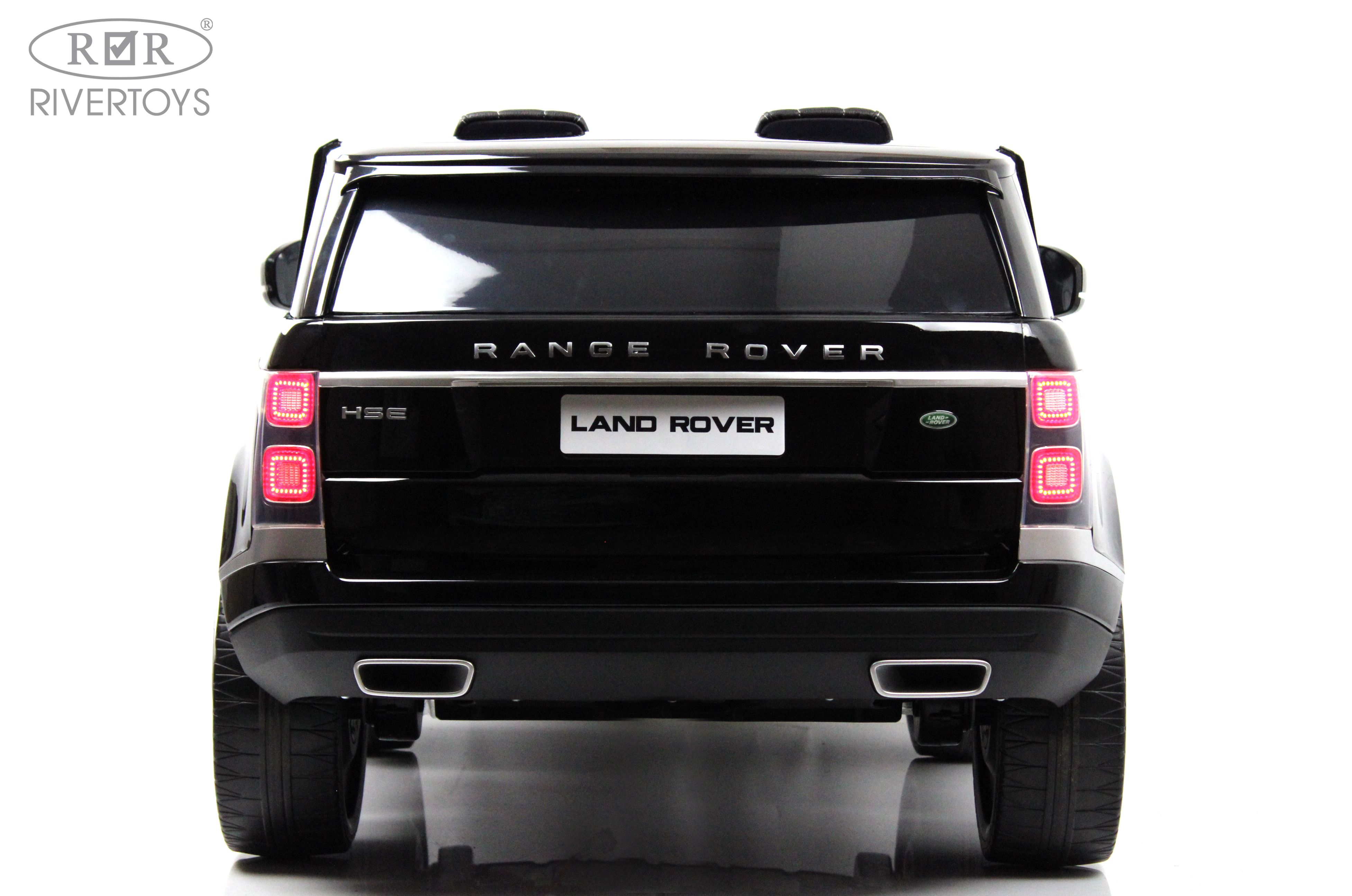 Электромобиль RIVERTOYS Land Rover Y222YY-BLACK-GLANEC С пультом ДУ - фото 6