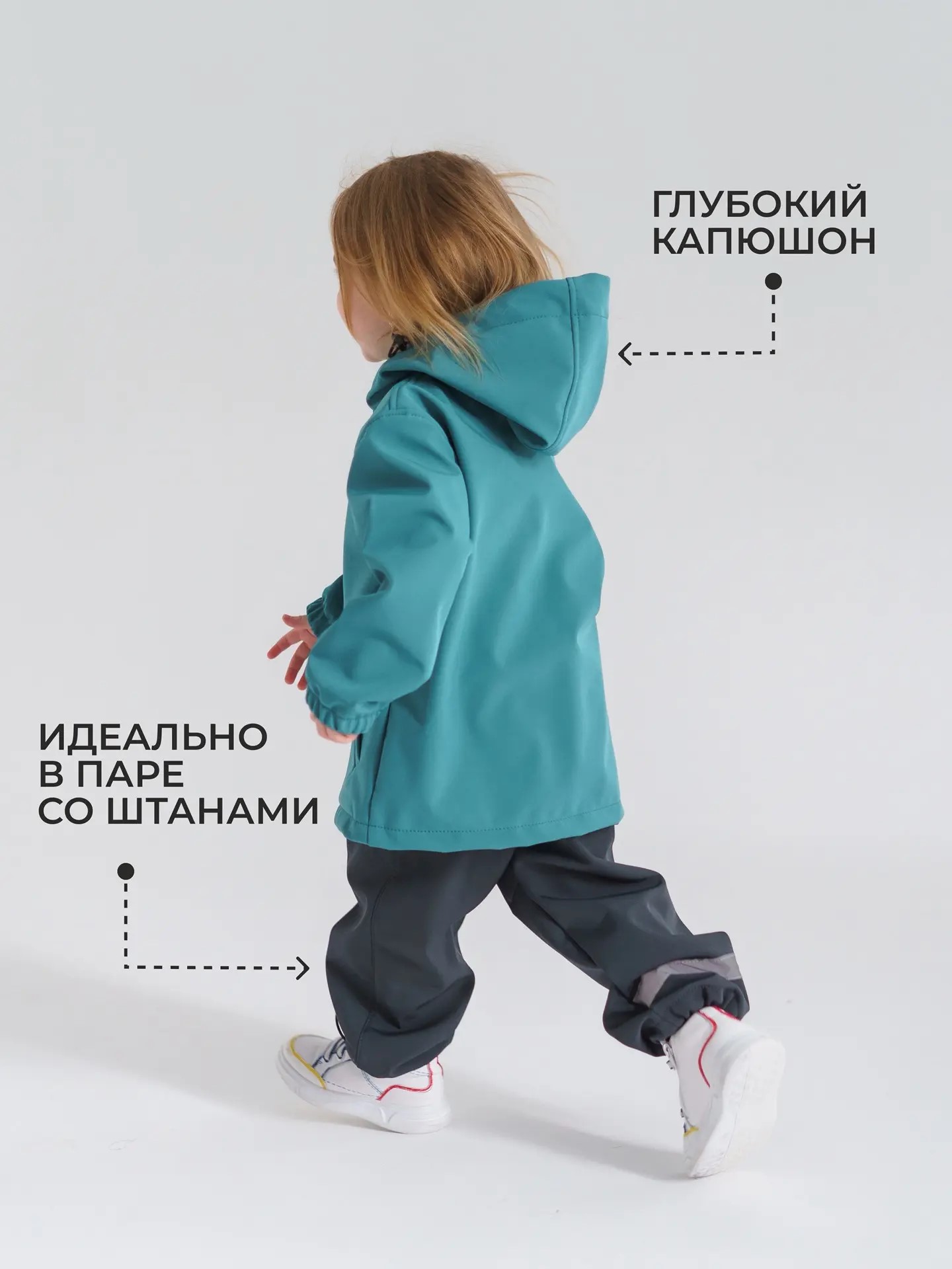 Куртка Polzcom PZJACKETGREYGREEN - фото 5