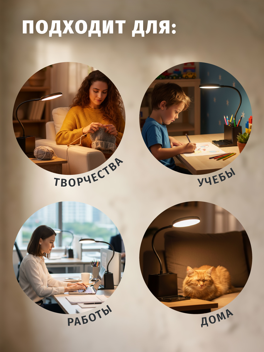 Лампа Navigator настольная светодиодная - фото 6